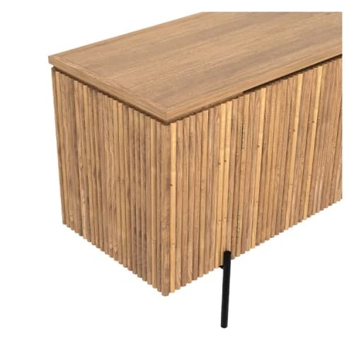 Rendez Vous Déco Buffet En Bois De Teck 2 Portes 5 Rendez Vous Déco Buffet En Bois De Teck 2 Portes – Image 5