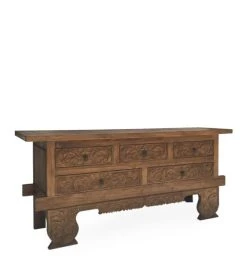 MOYCOR Buffet En Bois De Teck Marron L200