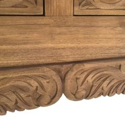 MOYCOR Buffet En Bois De Teck Marron L200 11 MOYCOR Buffet En Bois De Teck Marron L200 -Boutique Maisons du Monde buffet en bois de teck marron l200 5