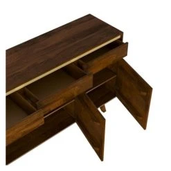 Rendez Vous Déco Buffet En Bois Détails Dorés 3 Portes 3 Tiroirs 11 Rendez Vous Déco Buffet En Bois Détails Dorés 3 Portes 3 Tiroirs -Boutique Maisons du Monde buffet en bois details dores 3 portes 3 tiroirs 5