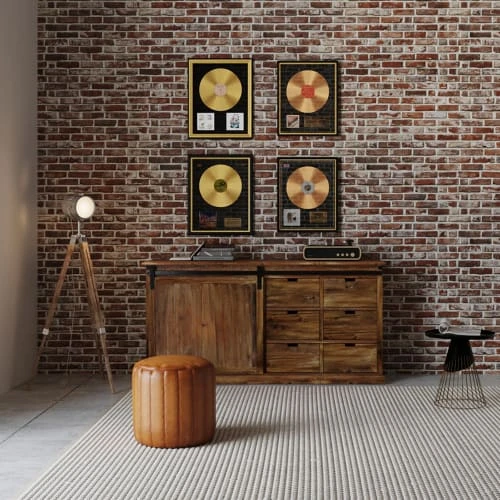 Rendez Vous Déco Buffet En Bois Recyclé, 6 Tiroirs Et 1 Porte Coulissante 2 Rendez Vous Déco Buffet En Bois Recyclé, 6 Tiroirs Et 1 Porte Coulissante – Image 2