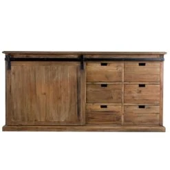 Rendez Vous Déco Buffet En Bois Recyclé, 6 Tiroirs Et 1 Porte Coulissante 9 Rendez Vous Déco Buffet En Bois Recyclé, 6 Tiroirs Et 1 Porte Coulissante -Boutique Maisons du Monde buffet en bois recycle 6 tiroirs et 1 porte coulissante 3