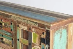 GINER Y COLOMER Buffet En Bois Recyclé Multicolore -Boutique Maisons du Monde buffet en bois recycle multicolore 6