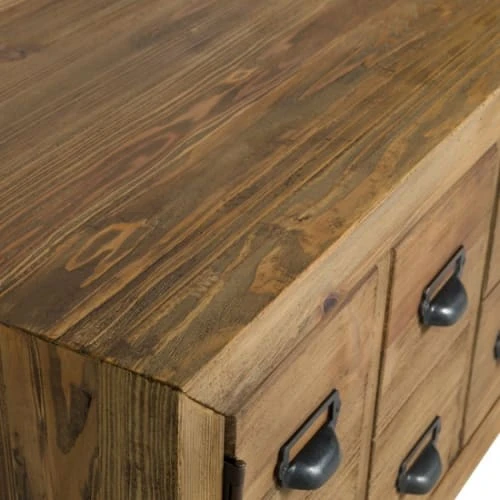 Rendez Vous Déco Buffet En Bois Recyclés 2 Tiroirs Et 2 Portes 4 Rendez Vous Déco Buffet En Bois Recyclés 2 Tiroirs Et 2 Portes – Image 4