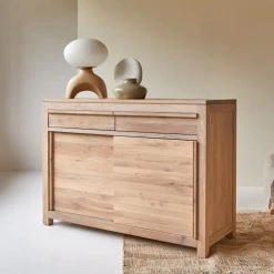 Tikamoon Buffet En Chêne Massif 120 Cm -Boutique Maisons du Monde buffet en chene massif 120 cm 3