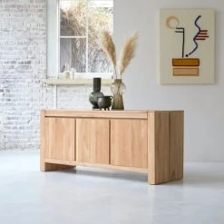 Tikamoon Buffet En Chêne Massif 160 Cm 8 Tikamoon Buffet En Chêne Massif 160 Cm -Boutique Maisons du Monde buffet en chene massif 160 cm 3