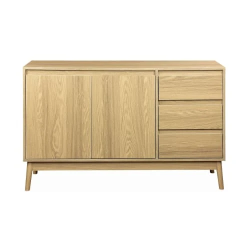 Alice's Garden Buffet En Décor Bois 2 Portes Et 3 Tiroirs 6 Alice's Garden Buffet En Décor Bois 2 Portes Et 3 Tiroirs – Image 6