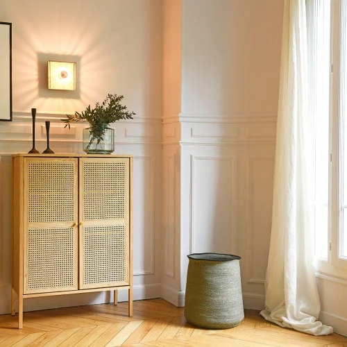 Arne Lykke Buffet En Frêne Et Cannage En Rotin Bois Clair 3 Arne Lykke Buffet En Frêne Et Cannage En Rotin Bois Clair – Image 3