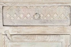 GINER Y COLOMER Buffet En Manguier Blanc Vieilli Et Tons Pastels -Boutique Maisons du Monde buffet en manguier blanc vieilli et tons pastels 3