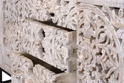 GINER Y COLOMER Buffet En Manguier Et Métal Blanc Vieilli 9 GINER Y COLOMER Buffet En Manguier Et Métal Blanc Vieilli -Boutique Maisons du Monde buffet en manguier et metal blanc vieilli 4