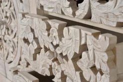 GINER Y COLOMER Buffet En Manguier Et Pieds En Métal Blanc Vieilli 7 GINER Y COLOMER Buffet En Manguier Et Pieds En Métal Blanc Vieilli -Boutique Maisons du Monde buffet en manguier et pieds en metal blanc vieilli 2