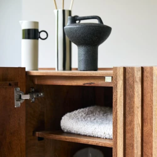 Tikamoon Buffet En Manguier Massif 164 Cm 5 Tikamoon Buffet En Manguier Massif 164 Cm – Image 5