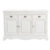 Maisons Du Monde Buffet En Paulownia Blanc