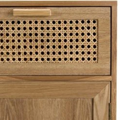 MACABANE Buffet En Pin Couleur Naturelle 2 Tiroirs 2 Portes Cannage -Boutique Maisons du Monde buffet en pin couleur naturelle 2 tiroirs 2 portes cannage 2