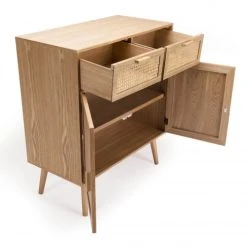 MACABANE Buffet En Pin Couleur Naturelle 2 Tiroirs 2 Portes Cannage -Boutique Maisons du Monde buffet en pin couleur naturelle 2 tiroirs 2 portes cannage 3