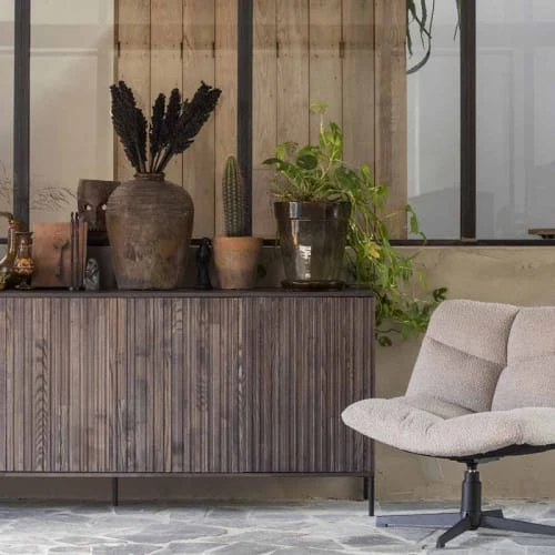 WOOOD Buffet En Placage De Frêne L200 2 WOOOD Buffet En Placage De Frêne L200 – Image 2