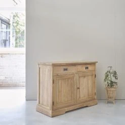 BOIS DESSUS BOIS DESSOUS Buffet En Teck Massif 120 Cm -Boutique Maisons du Monde buffet en teck massif 120 cm 7