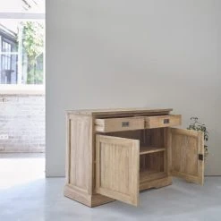 BOIS DESSUS BOIS DESSOUS Buffet En Teck Massif 120 Cm -Boutique Maisons du Monde buffet en teck massif 120 cm 8