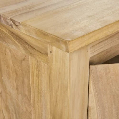 BOIS DESSUS BOIS DESSOUS Buffet En Teck Massif 150 Cm 4 BOIS DESSUS BOIS DESSOUS Buffet En Teck Massif 150 Cm – Image 4