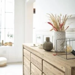 BOIS DESSUS BOIS DESSOUS Buffet En Teck Recyclé Massif 160 Cm 11 BOIS DESSUS BOIS DESSOUS Buffet En Teck Recyclé Massif 160 Cm -Boutique Maisons du Monde buffet en teck recycle massif 160 cm 5