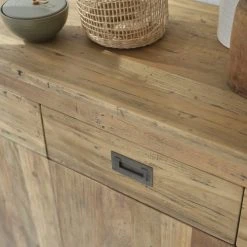 BOIS DESSUS BOIS DESSOUS Buffet En Teck Recyclé Massif 200 Cm -Boutique Maisons du Monde buffet en teck recycle massif 200 cm 4