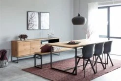 HELLIN Buffet Enfilade 2 Portes 2 Tiroirs En Bois Et Piétement Métal Noir 8 HELLIN Buffet Enfilade 2 Portes 2 Tiroirs En Bois Et Piétement Métal Noir -Boutique Maisons du Monde buffet enfilade 2 portes 2 tiroirs en bois et pietement metal noir 2