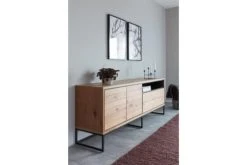 HELLIN Buffet Enfilade 2 Portes 2 Tiroirs En Bois Et Piétement Métal Noir 10 HELLIN Buffet Enfilade 2 Portes 2 Tiroirs En Bois Et Piétement Métal Noir -Boutique Maisons du Monde buffet enfilade 2 portes 2 tiroirs en bois et pietement metal noir 4