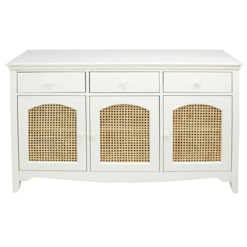 Maisons Du Monde Buffet Enfilade En Cannage 3 Portes Et 3 Tiroirs Blanc Cassé 1 Maisons Du Monde Buffet Enfilade En Cannage 3 Portes Et 3 Tiroirs Blanc Cassé