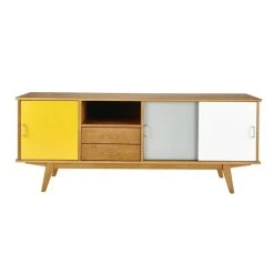 Maisons Du Monde Buffet Enfilade Vintage 3 Portes 2 Tiroirs