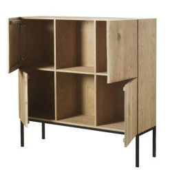 Maisons Du Monde Buffet Haut 4 Portes En Chêne Massif -Boutique Maisons du Monde buffet haut 4 portes en chene massif 1000 16 25 187067 3