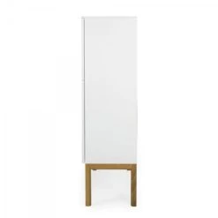 Meubles & Design Buffet Haut Design Scandinave Blanc -Boutique Maisons du Monde buffet haut design scandinave blanc 3