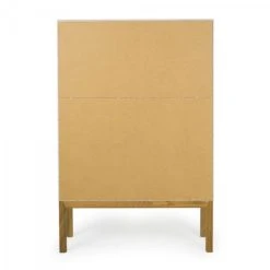 Meubles & Design Buffet Haut Design Scandinave Blanc -Boutique Maisons du Monde buffet haut design scandinave blanc 5
