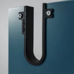 Tenzo Buffet Haut En Bois 1 Porte H152cm Bleu Canard -Boutique Maisons du Monde buffet haut en bois 1 porte h152cm bleu canard 3