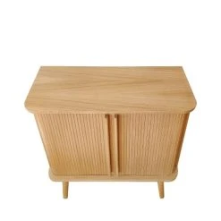 Woodman Buffet Haut En Bois H95cm Bois Clair -Boutique Maisons du Monde buffet haut en bois h95cm bois clair 3