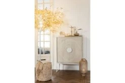 HELLIN Buffet Haut En Manguier Beige/or 8 HELLIN Buffet Haut En Manguier Beige/or -Boutique Maisons du Monde buffet haut en manguier beige or 2