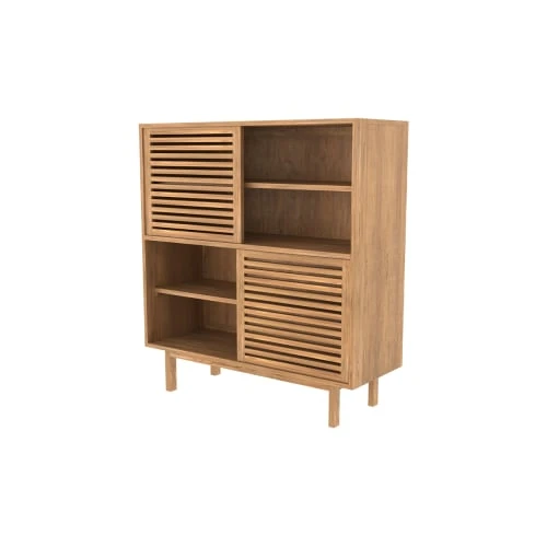 Rendez Vous Déco Buffet Haut En Teck 5 Rendez Vous Déco Buffet Haut En Teck – Image 5