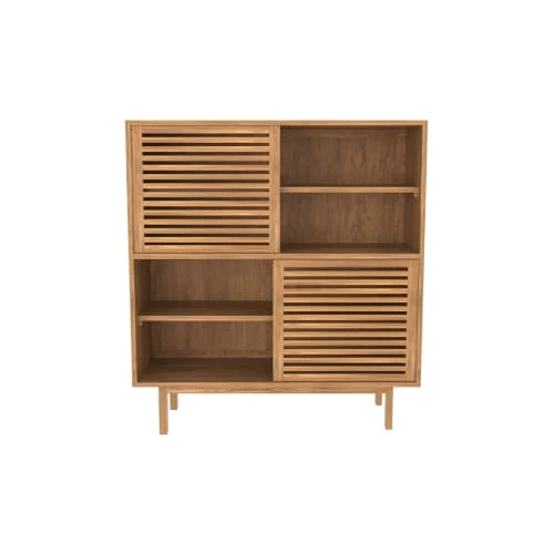 Rendez Vous Déco Buffet Haut En Teck 1 Rendez Vous Déco Buffet Haut En Teck