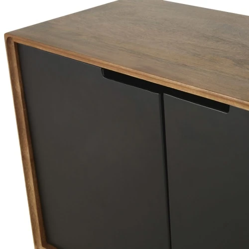 Maisons Du Monde Buffet Industriel 2 Portes Bicolore 3 Maisons Du Monde Buffet Industriel 2 Portes Bicolore – Image 3