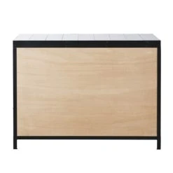 Maisons Du Monde Buffet Industriel En Métal Noir Et Bois De Sapin -Boutique Maisons du Monde buffet industriel en metal noir et bois de sapin 1000 9 15 110305 13