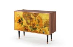Storyz Buffet Jaune 2 Tiroirs Et 2 Portes L 115 Cm -Boutique Maisons du Monde buffet jaune 2 tiroirs et 2 portes l 115 cm 2