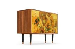 Storyz Buffet Jaune 2 Tiroirs Et 2 Portes L 115 Cm -Boutique Maisons du Monde buffet jaune 2 tiroirs et 2 portes l 115 cm 3