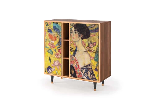 Storyz Buffet Jaune 3 Portes L 94 Cm 3 Storyz Buffet Jaune 3 Portes L 94 Cm – Image 3