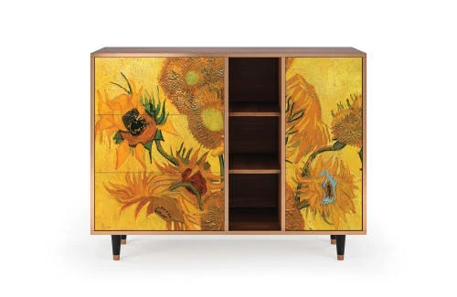 Storyz Buffet Jaune 3 Tiroirs Et 1 Porte L 125 Cm 1 Storyz Buffet Jaune 3 Tiroirs Et 1 Porte L 125 Cm