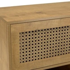 MACABANE Buffet Marron 3 Niches 3 Portes Effet Cannage Pieds Métal 8 MACABANE Buffet Marron 3 Niches 3 Portes Effet Cannage Pieds Métal -Boutique Maisons du Monde buffet marron 3 niches 3 portes effet cannage pieds metal 2