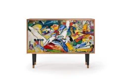 Storyz Buffet Multicolore 2 Tiroirs Et 2 Portes L 115 Cm