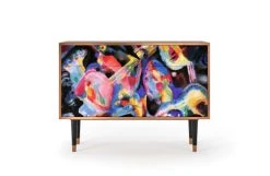 Storyz Buffet Multicolore 2 Tiroirs Et 2 Portes L 115 Cm