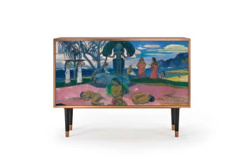 Storyz Buffet Bleu Et Jaune 2 Tiroirs Et 2 Portes L 115 Cm 6 Storyz Buffet Bleu Et Jaune 2 Tiroirs Et 2 Portes L 115 Cm – Image 6