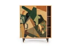 Storyz Buffet Multicolore 2 Tiroirs Et 2 Portes L 94 Cm