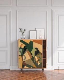 Alternative view of Storyz Buffet Multicolore 2 Tiroirs Et 2 Portes L 94 Cm