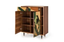 Storyz Buffet Multicolore 2 Tiroirs Et 2 Portes L 94 Cm -Boutique Maisons du Monde buffet multicolore 2 tiroirs et 2 portes l 94 cm 23
